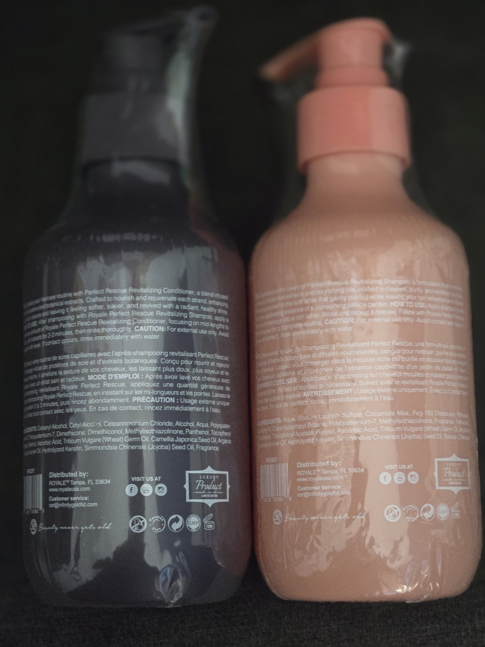 Hair Rescue Perfect Rescue Revitalizing Shampoo - Pink - Picture 4 of 4